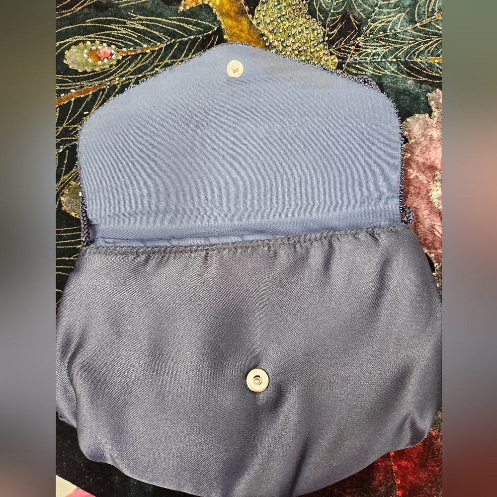 Satin Beaded Bag - Picture 4 of 6